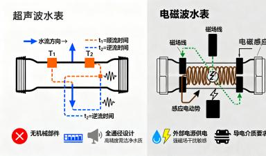 工業(yè)用水計(jì)量新標(biāo)桿：超聲波水表 vs. 電磁水表，誰更勝一籌
